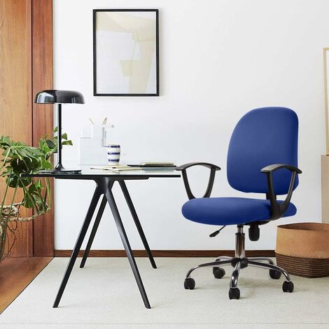  Fodere Per Sedie Da Ufficio Fodere Per Sedie Rimovibili Universal Modern Semplism Style Fodere Per Sedie Girevoli Per Sedia Da Ufficio Sedia Con Braccioli Girevoli Girevoli Per Sedia Da Ufficio (blu, 