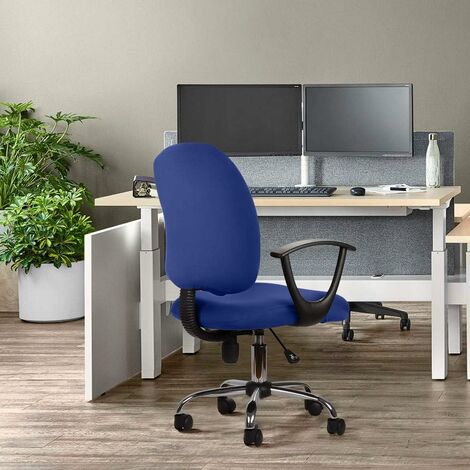 Fodere Per Sedie Da Ufficio Fodere Per Sedie Rimovibili Universal Modern Semplism Style Fodere Per Sedie Girevoli Per Sedia Da Ufficio Sedia Con Braccioli Girevoli Girevoli Per Sedia Da Ufficio (blu, 