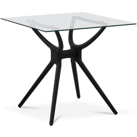  Tavolo Da Pranzo Tavolo Da Cucina MDF 80x80 Cm Altezza: 74 Cm
