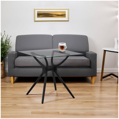  Tavolo Da Pranzo Tavolo Da Cucina MDF 80x80 Cm Altezza: 74 Cm