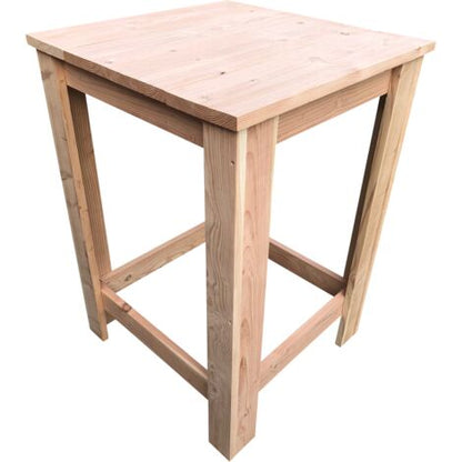  Wood4you - Tavolo Bar Finn Douglas 100x100 Cm
