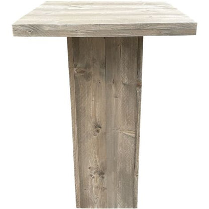  Wood4you - Gamba Della Colonna Del Tavolo Da Bar Impalcatura In Legno 90x90cm