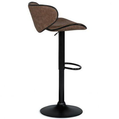  Set Di 2 Sgabelli Da Bar SAM Vintage Marrone