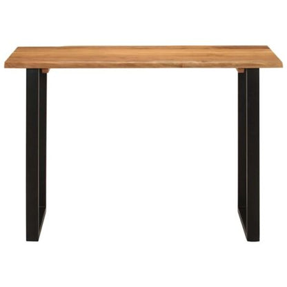  Tavolo Da Pranzo 110x50x76 Cm Legno Massello Di Acacia VidaXL