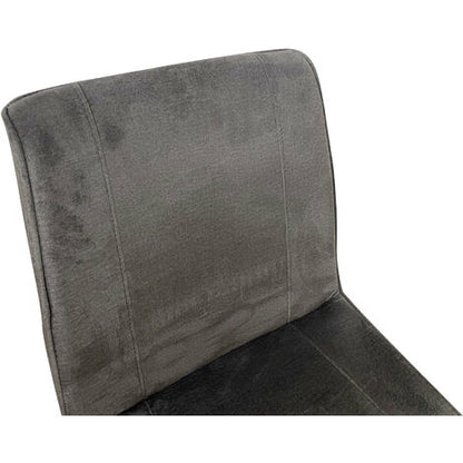  SEDIA MODERNA IN TESSUTO GRIGIO