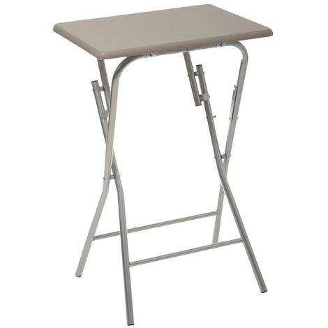 Tavolo Pieghevole 48 X 38 Cm Taupe H 64 - 5 Five Simply Smart
