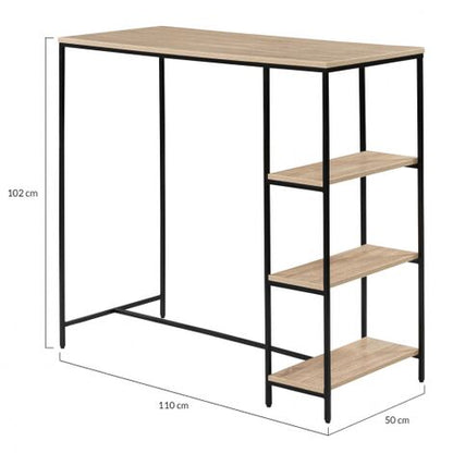  Tavolo Alto Da Bar DETROIT Da 2 A 4 Persone Design Industriale