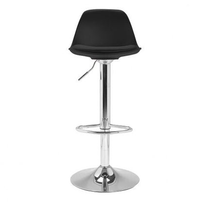  Set Di 4 Sgabelli Da Bar KARL Design Nero