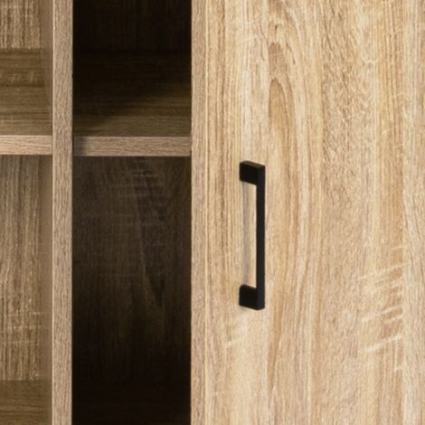  Credenza A 2 Ante Con Ripiano Dal Design Industriale DETROIT