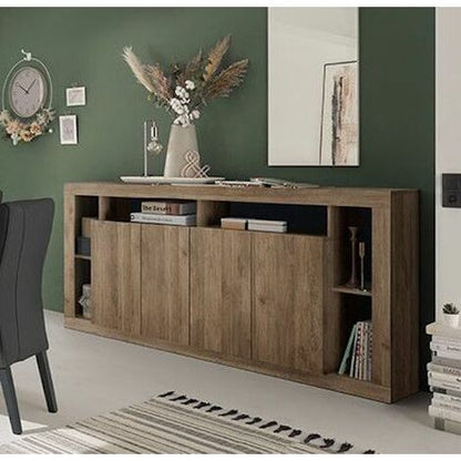  Madia 4 Ante, Finitura Mercure, Made In Italy