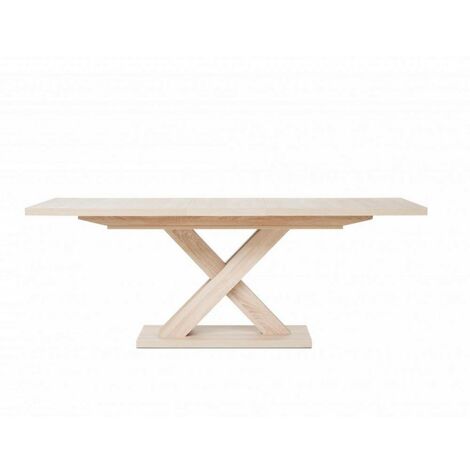  Tavolo Allungabile Con Gambe Incrociate Rovere Avant