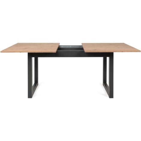  Tavolo Allungabile 160X90X75H QUERCIA ANTRACITE DENVER 50
