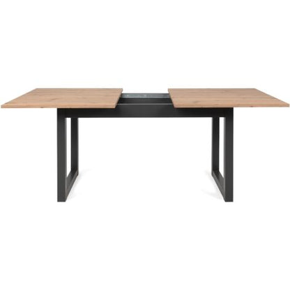  Tavolo Allungabile 160X90X75H QUERCIA ANTRACITE DENVER 50