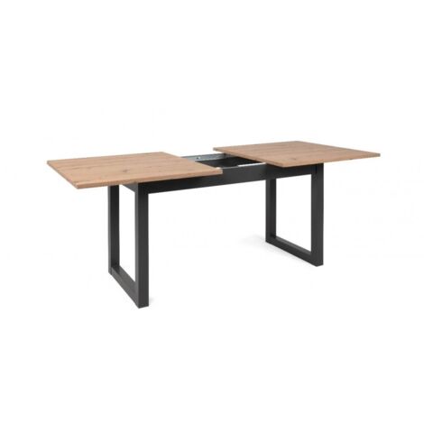  Tavolo Allungabile 160X90X75H QUERCIA ANTRACITE DENVER 50