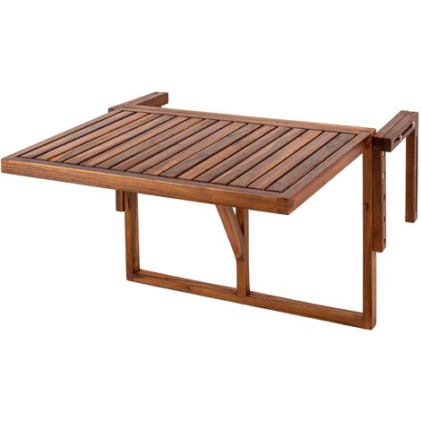  PrixPrime - Autentico Tavolo Con Ripiano Pieghevole In Legno Di Teak 60x40 Cm