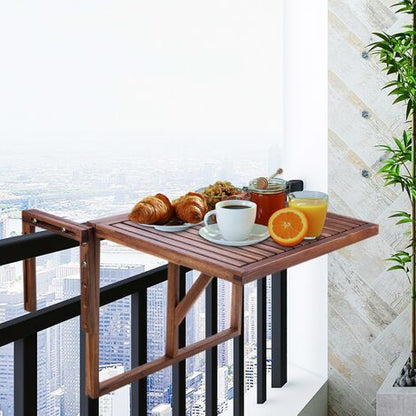  PrixPrime - Autentico Tavolo Con Ripiano Pieghevole In Legno Di Teak 60x40 Cm