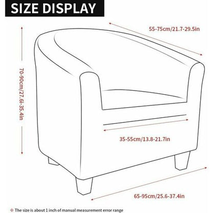  Fodera Per Poltrona Trasformabile Elasticizzata Facile Da Installare E Lavare, Fodera Per Sedia Con Braccioli Chesterfield Fodera Per Poltrona Per Bancone Bar Soggiorno Sala Riunioni,Gray