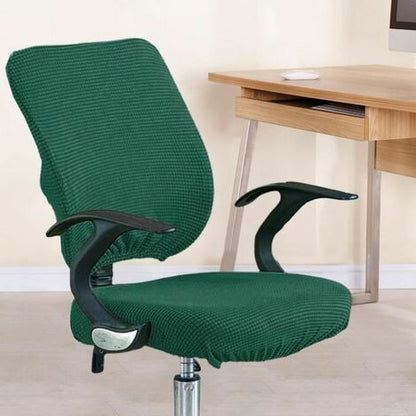None Fodera Per Sedia Da Ufficio Verde In 2 Pezzi