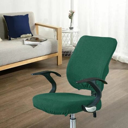 None Fodera Per Sedia Da Ufficio Verde In 2 Pezzi