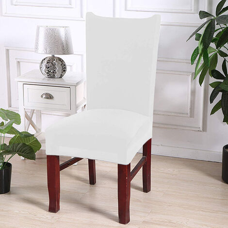 None Coprisedia Elasticizzato Bianco 6 Pezzi