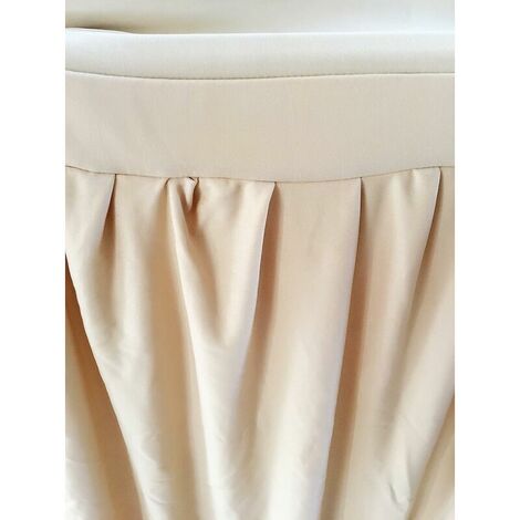  Pezzi Coprisedia Elastico Universale, Gonna Elasticizzata Decorazione Sedia, Coprisedia Elasticizzato, Per Cerimonia Nuziale Ricevimento E Riunione (Champagne)