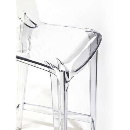  Sgabello Cucina Trasparente Policarbonato Mahi Mahi - Neutro - H 66 Opzioni 2° Scelta