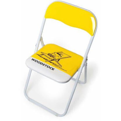  Excelsa 48923 Peanuts Sedia Pieghevole Woodstock, Metallo, Giallo