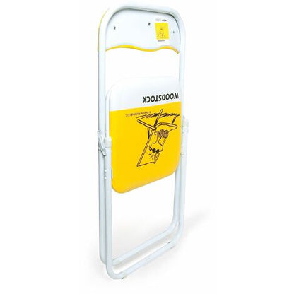  Excelsa 48923 Peanuts Sedia Pieghevole Woodstock, Metallo, Giallo