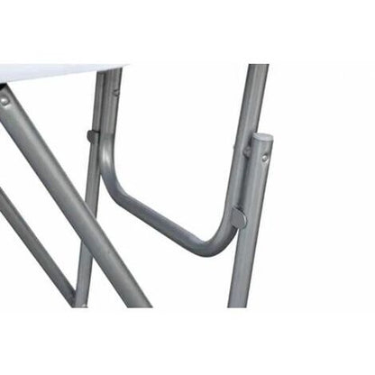  Tavoli Da Bar Set 4 Pz Con Ripiano In MDF Bianco